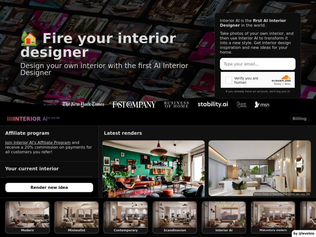 InteriorAI: Revolutionizing Interior Design with AI-Powered Virtual ...