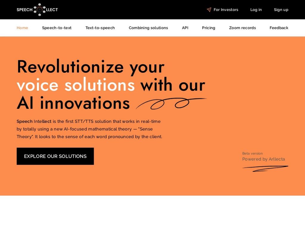 Speechllect: Next-Gen AI Speech Processing & Automation - AI Fella